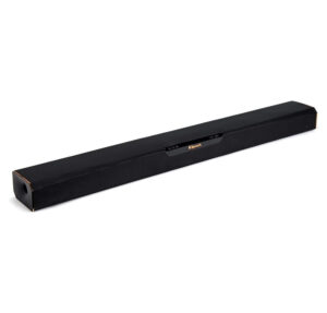 Klipsch RSB‑3 2.1‑Channel Soundbar – 56 W RMS Bi‑Amplified, Tractrix® Horns, Integrated Sub, Dolby Audio & Bluetooth