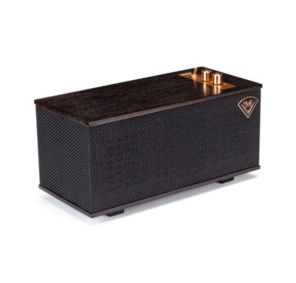 Klipsch The One Ebony  Portable Bluetooth Speaker – 30W Bi-Amplified Stereo, 4.5" Woofer, 8-Hour Battery, Real Wood Veneer - Image 2