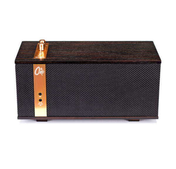 Klipsch The One Ebony  Portable Bluetooth Speaker – 30W Bi-Amplified Stereo, 4.5" Woofer, 8-Hour Battery, Real Wood Veneer - Image 3