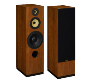 Davis Acoustics César Premium 3-Way Floorstanding Loudspeaker – 200W High-End Audio Speaker with Kevlar Midrange & Deep Bass