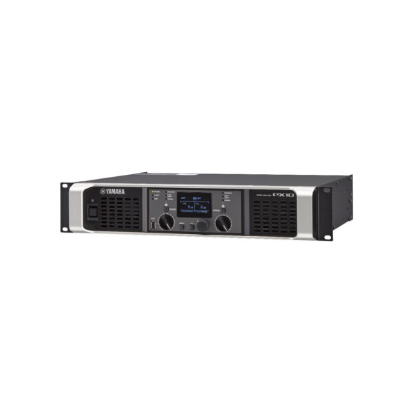 Yamaha PX10 Class-D Dual-Channel Power Amplifier – 2x1000W RMS @8Ω, Onboard DSP, D-CONTOUR, Crossover & Limiter - Image 3