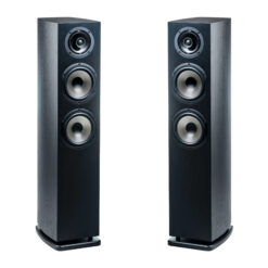 Cabasse Jersey MC170 Black Ebony - Two Way Floorstanding Speakers - 100 W RMS - 700 W Peak - High‑Fidelity Hi‑Fi Audio System (Pair)