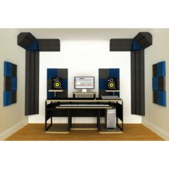 Alternative view of Acoustic Treatment Bass Trap (2 Pairs) - Professional Low-Frequency Control for Studios, Home Theaters & Listening Rooms