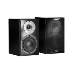 Alternative view of Cabasse Surf Black - Two Way Bookshelf Speaker - 65 W RMS - 450 W Peak - High-Fidelity Hi-Fi Bookshelf Speakers (Pair)