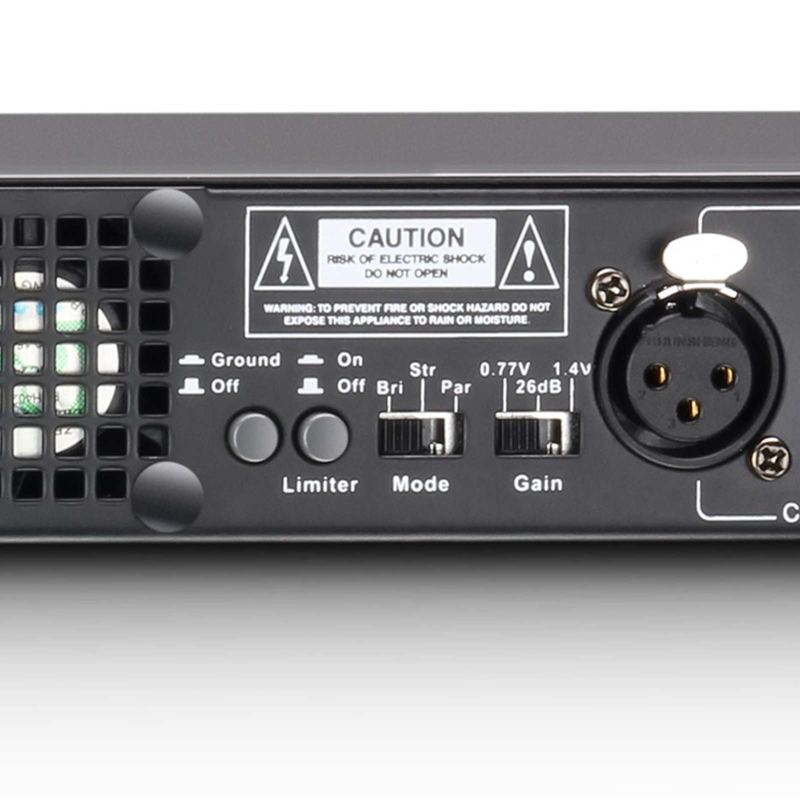 LD Systems XS700 Class D Professional Power Amplifier | 2 × 350W @ 4Ω | 700W Bridged | 1U Rackmount PA Amplifier - Image 5