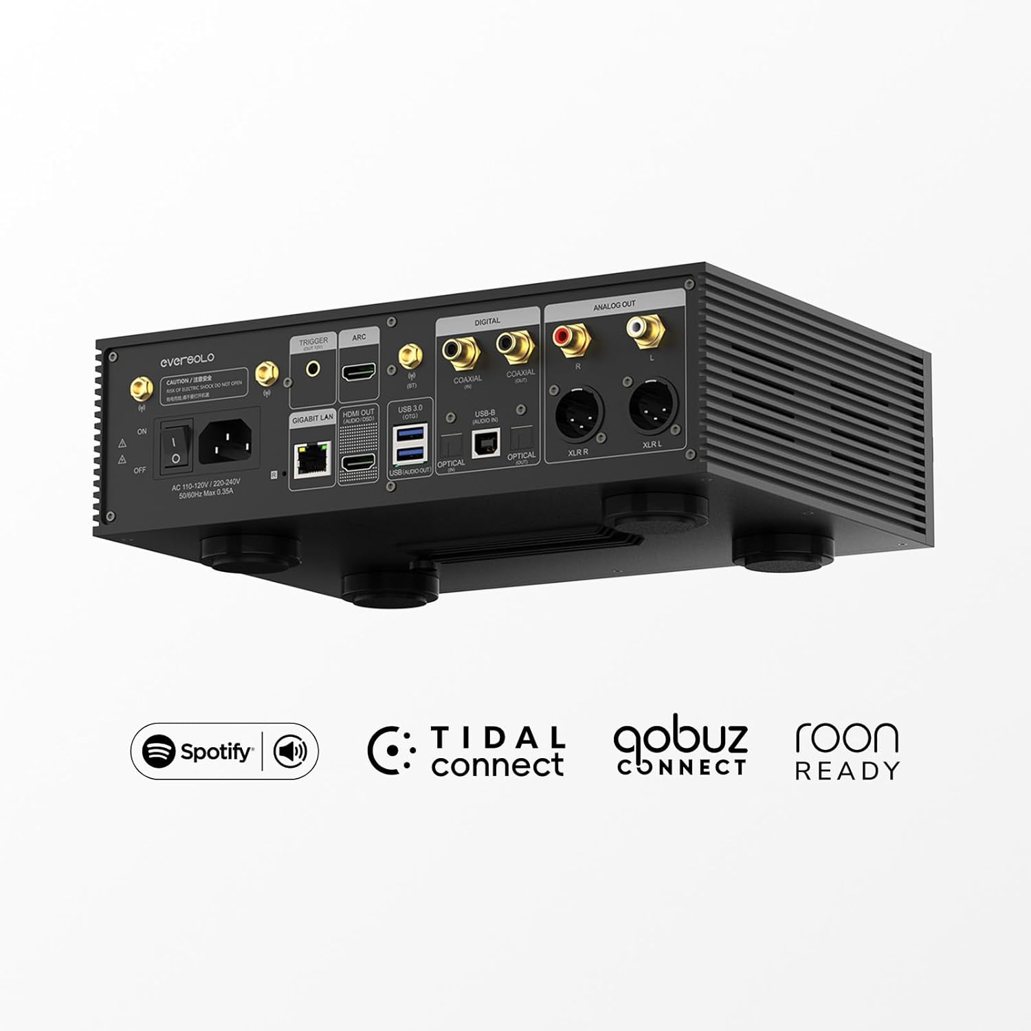 Eversolo DMP-A6 Gen 2 – HiFi Network Music Streamer, Dual DAC & Digital Preamp for High-End Audio Systems - Image 3
