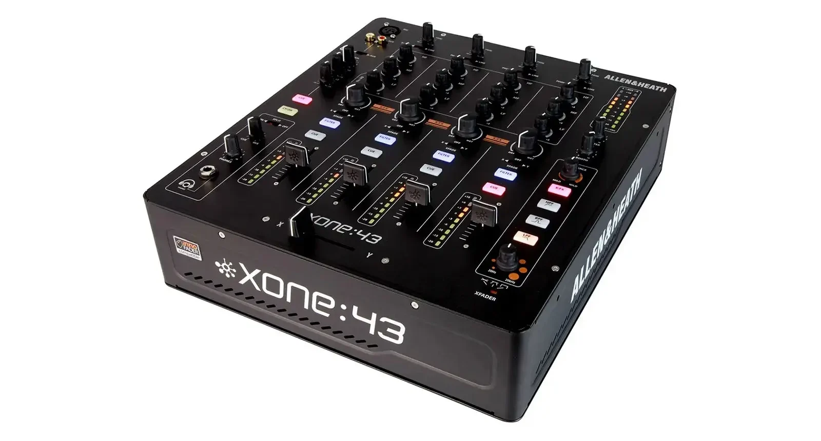 Allen & Heath Xone:43 – 4+1 Channel Analog DJ Mixer with Legendary Xone Filter & Phono/Line Inputs
