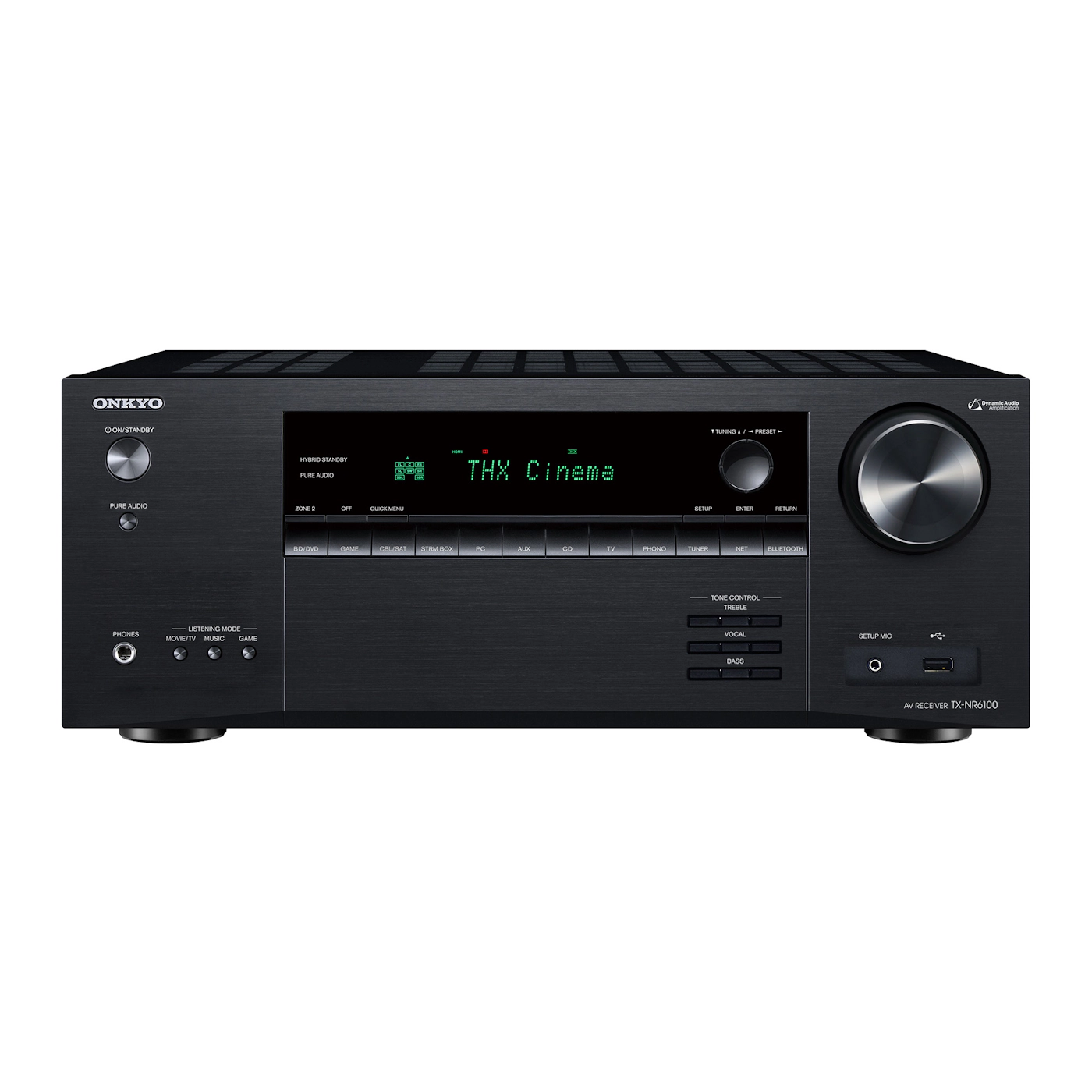 Onkyo TX-NR6100 – 7.2 Channel THX Certified AV Receiver with 8K HDMI 2.1, Dolby Atmos & DTS:X - Image 2