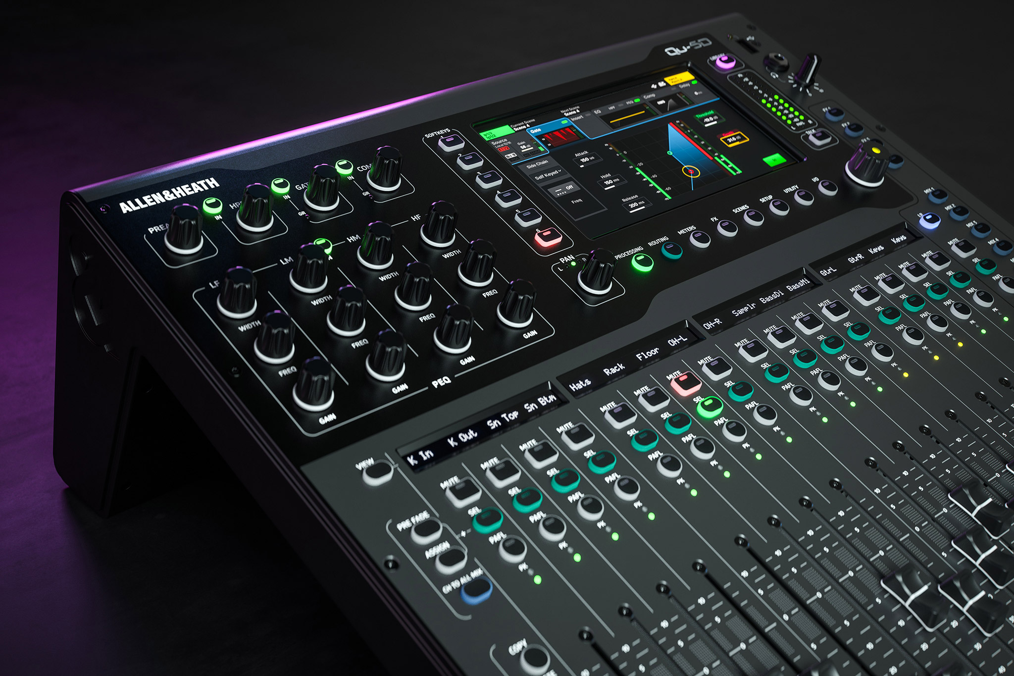 Allen & Heath QU-5 – 96kHz Digital Mixing Console