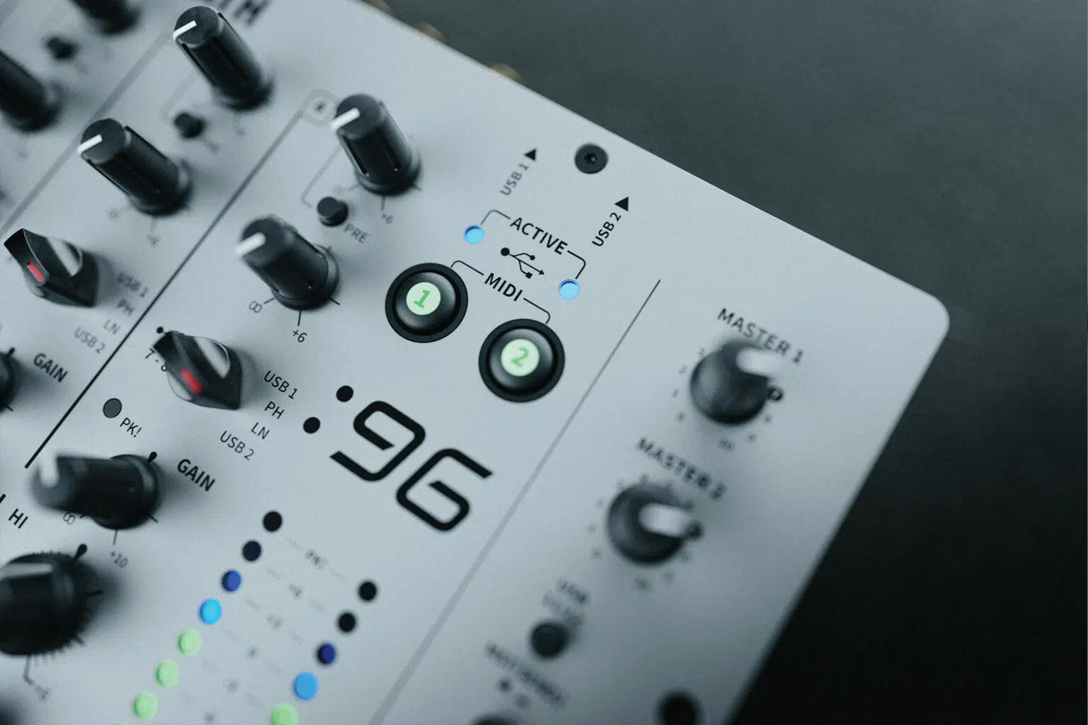 Allen & Heath Xone:96 – Professional 6+2 Channel Analog DJ Mixer with Dual 32-Bit USB Soundcards & Dual VCF Filters