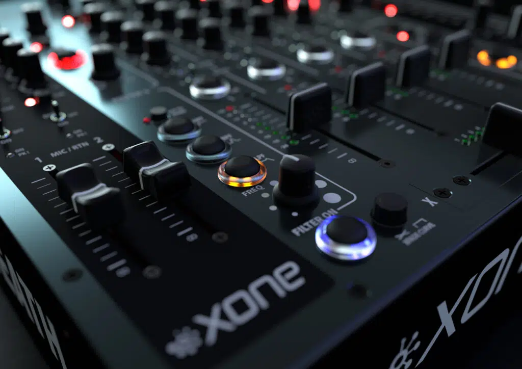 Allen & Heath Xone:92 Mk2 – Professional 6+2 Channel Analog DJ Mixer with Dual VCF Filters & 4-Band EQ