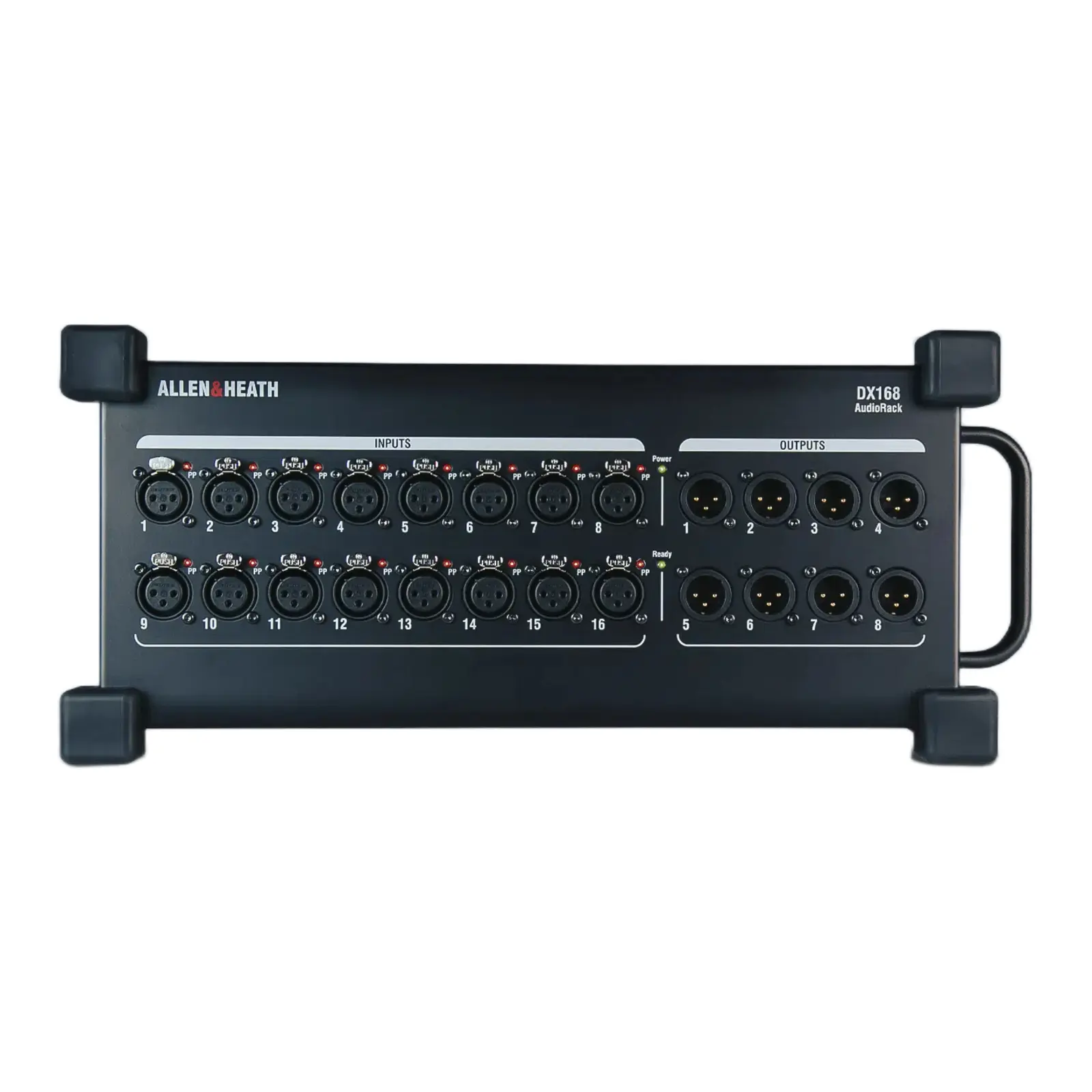 Allen & Heath DX168 – 96kHz Portable Remote Audio Expander Stagebox for dLive & Avantis Systems