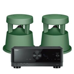 Bose Pro FreeSpace 360P Series II 360° Outdoor Garden Speaker System with Yamaha V4-X Commercial Amplifier