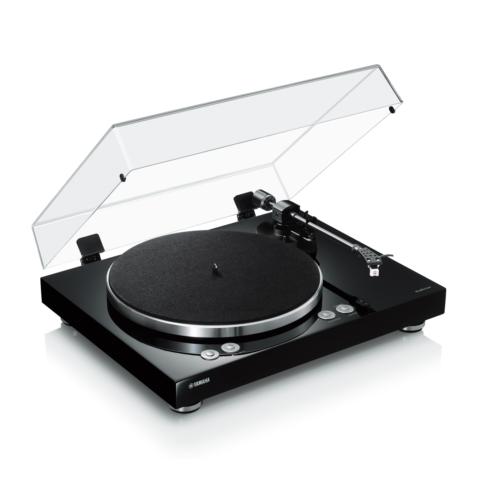 Yamaha MusicCast VINYL 500 TT-N503 – Wireless Belt-Drive Turntable with Wi-Fi, Bluetooth & Multiroom MusicCast Streaming