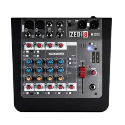 Alternative view of Allen & Heath ZEDi-8 – Compact 8-Channel Hybrid Analog Mixer with USB Audio Interface 24-bit/96kHz