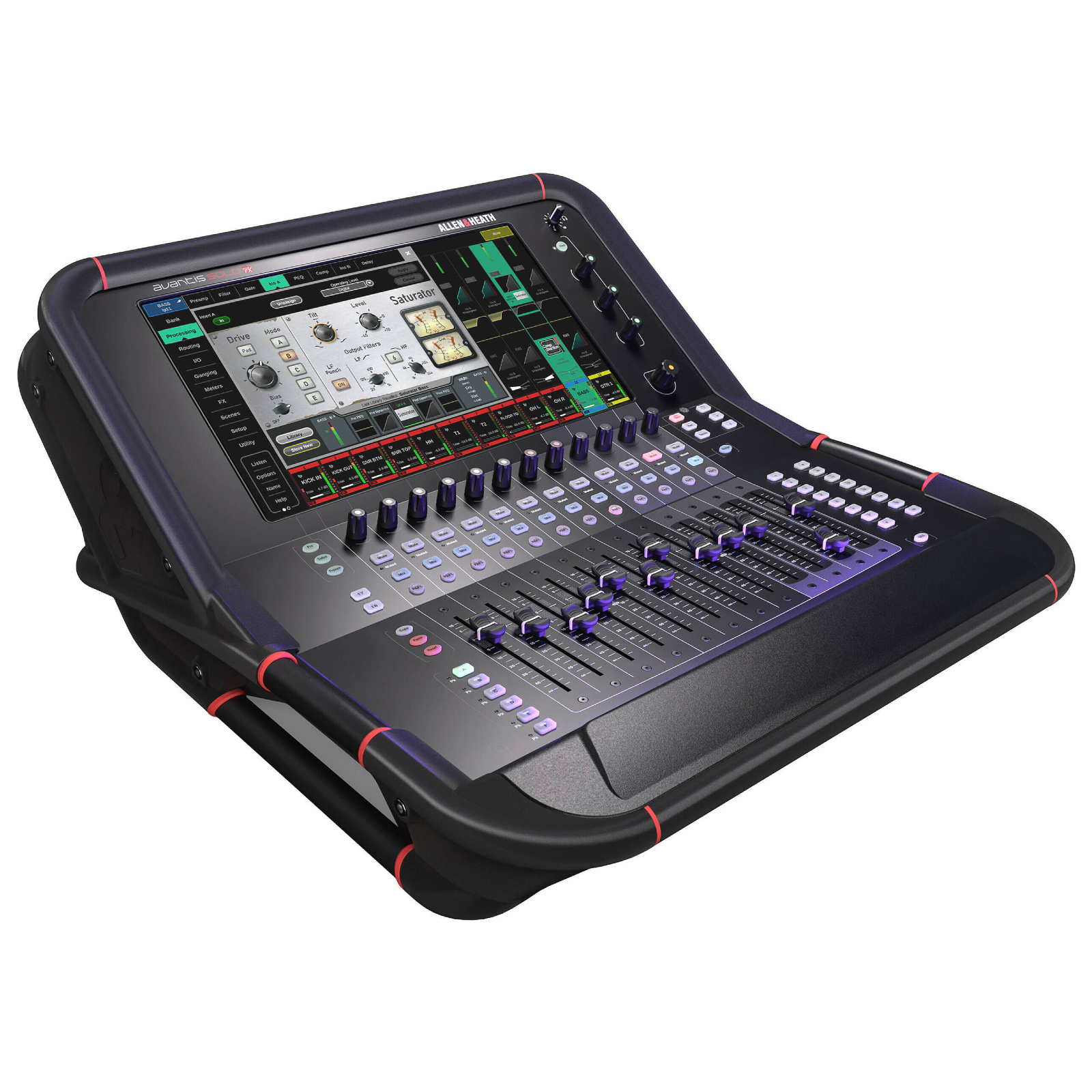 Allen & Heath Avantis Solo – 96kHz Compact Digital Mixing Console with 64-Channels & Ultra-Low Latency