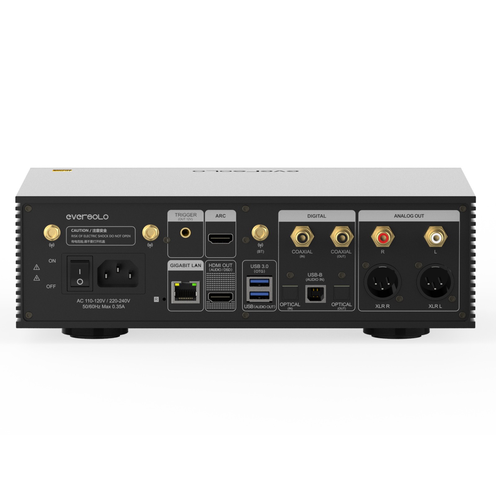 Eversolo DMP-A6 Gen 2 – HiFi Network Music Streamer, Dual DAC & Digital Preamp for High-End Audio Systems - Image 2