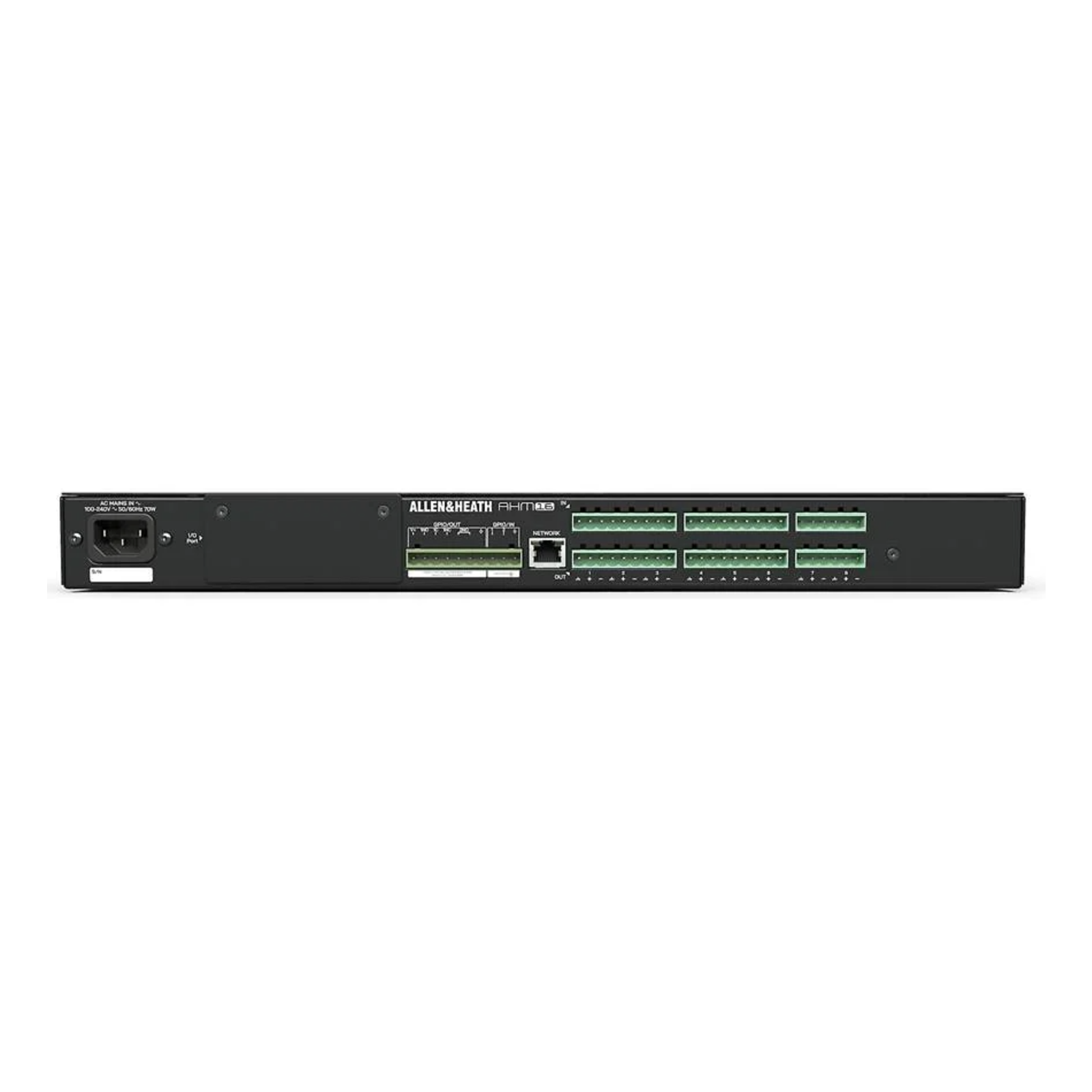 Allen & Heath AHM-16 – 16x16 Audio Matrix Processor DSP for Multi-Zone Installed Sound Systems - Image 2