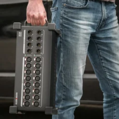 Alternative view of Allen & Heath DX168 – 96kHz Portable Remote Audio Expander Stagebox for dLive & Avantis Systems