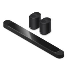 Bose Lifestyle Ultra Soundbar & Lifestyle Ultra Wireless Speakers Bundle – Premium Dolby Atmos® Home Cinema System with True Wireless Surround Sound, A.I. Dialogue Mode