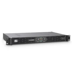 LD Systems XS700 Class D Professional Power Amplifier | 2 × 350W @ 4Ω | 700W Bridged | 1U Rackmount PA Amplifier