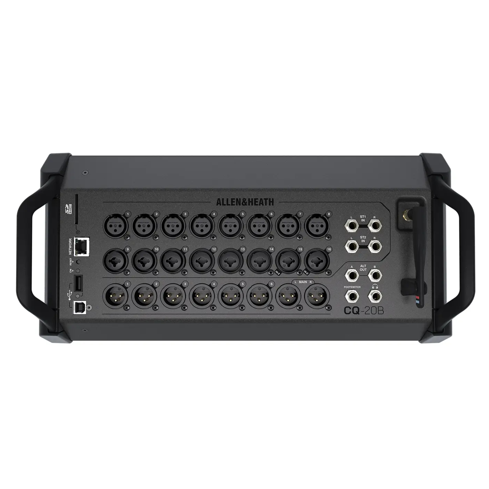 Allen & Heath CQ-20B – 20-Channel 96kHz Rackmount Digital Mixer with Smart Assist, USB Recording & App Control