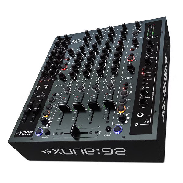 Allen & Heath Xone:92 Mk2 – Professional 6+2 Channel Analog DJ Mixer with Dual VCF Filters & 4-Band EQ - Image 2