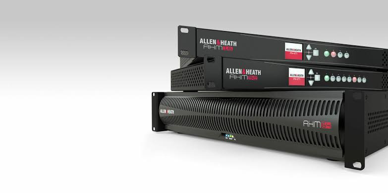 Allen & Heath AHM-16 – 16x16 Audio Matrix Processor DSP for Multi-Zone Installed Sound Systems