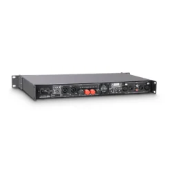 Alternative view of LD Systems XS700 Class D Professional Power Amplifier | 2 × 350W @ 4Ω | 700W Bridged | 1U Rackmount PA Amplifier