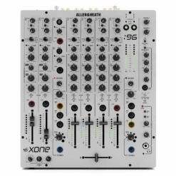 Allen & Heath Xone:96 – Professional 6+2 Channel Analog DJ Mixer with Dual 32-Bit USB Soundcards & Dual VCF Filters