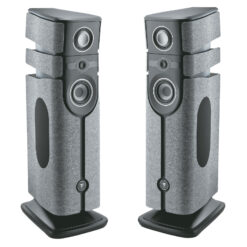 Focal Diva Alta Utopia - 4 Way Floorstanding Speakers 1200W - Grey Felt - Pair
