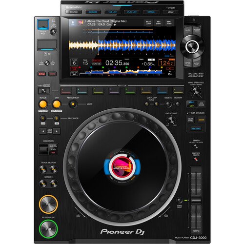 AlphaTheta / Pioneer CDJ-3000 – Professional DJ Media Player with 9-Inch Touchscreen, Advanced MPU Processing, High-Resolution Audio, rekordbox Integration & Club-Standard Performance - Image 2