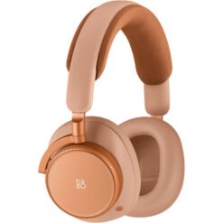 Bang & Olufsen Beoplay H100 Sunset Apricot – Luxury Wireless Over-Ear Headphones with Adaptive Active Noise Cancellation, Dolby Atmos®, Titanium Drivers & Hi-Res Audio