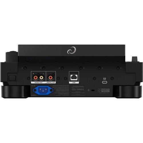 AlphaTheta CDJ-3000X – Professional DJ Media Player with 10.1-Inch Touchscreen, Built-In Wi-Fi, Cloud & Streaming Support, Advanced Jog Wheel Control & Club-Standard Performance - Image 4