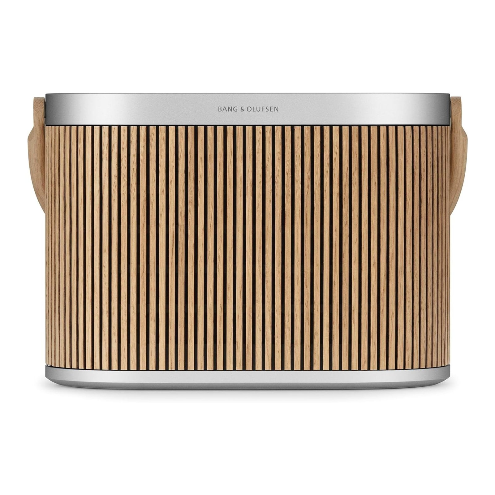 Bang & Olufsen Beosound A5 Oak – Premium Portable Wi-Fi & Bluetooth Speaker with Powerful 360° Sound, AirPlay 2, Chromecast & Up to 12-Hour Battery Life
