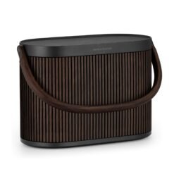 Bang & Olufsen Beosound A5 Dark Oak – Premium Portable Wi-Fi & Bluetooth Speaker with Powerful 360° Sound, AirPlay 2, Chromecast & Up to 12-Hour Battery Life